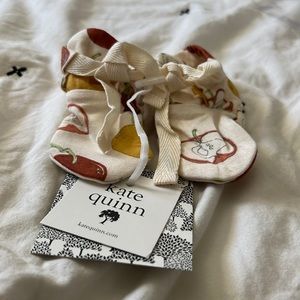 Kate Quinn Tie Booties